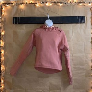 Pink Brand Pink Hoodie with Zippers.